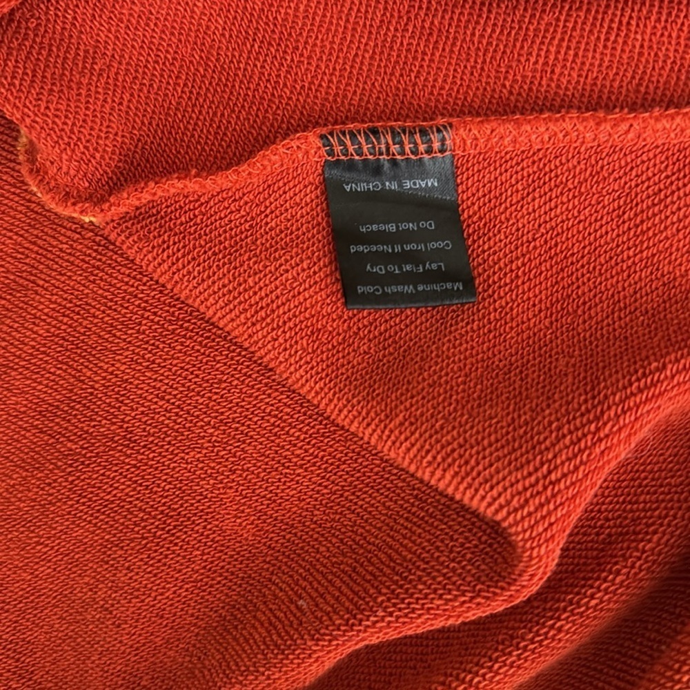Pol Distressed Patchwork Orange Size Medium - image 6